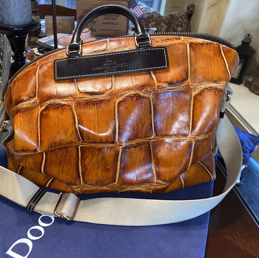 Large Dooney and Bourke Croc bag